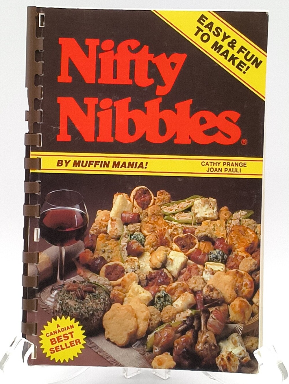 Nifty Nibbles Party Cookbook - 1983, Muffin Mania, 7th Printing